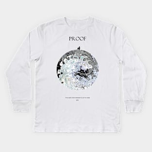 PROOF Moon Dark Kids Long Sleeve T-Shirt